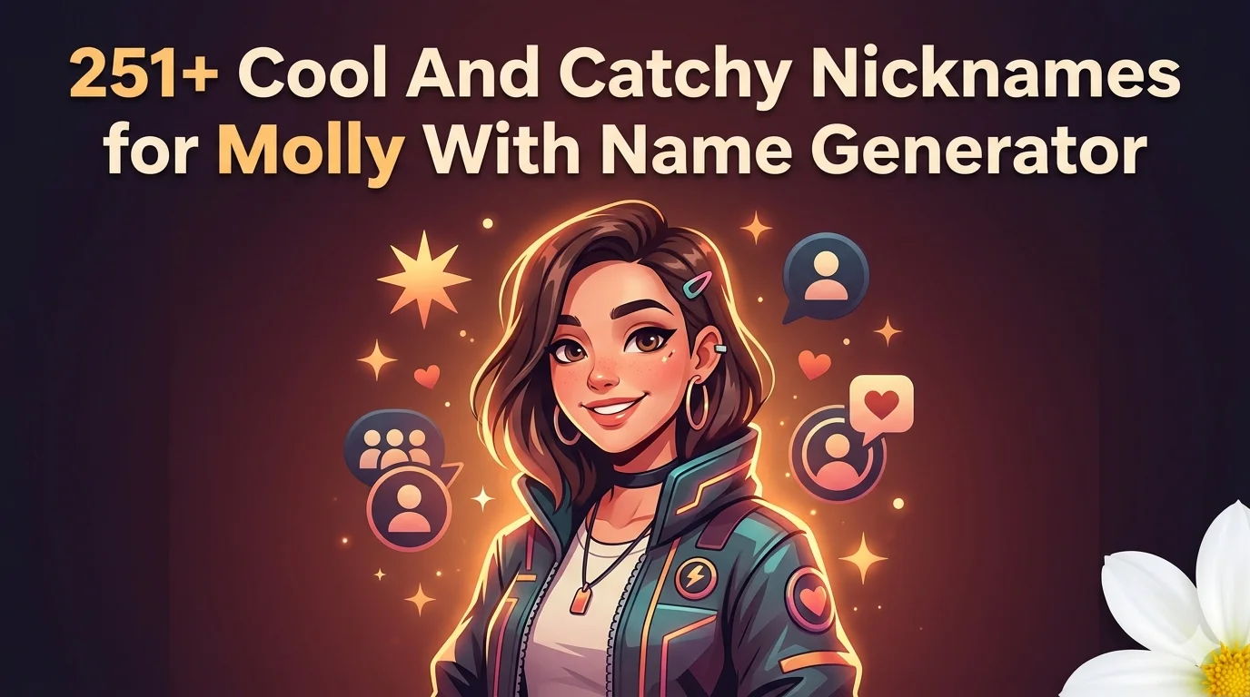 Cool And Catchy Nicknames for Molly With Name Generator