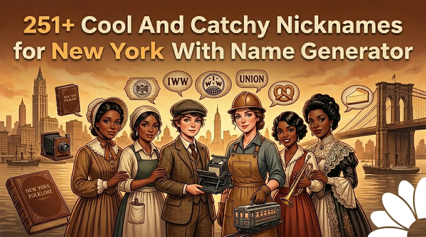 Cool And Catchy Nicknames for New York With Name Generator