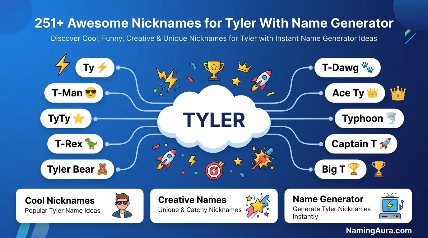 Awesome Nicknames for Tyler With Name Generator