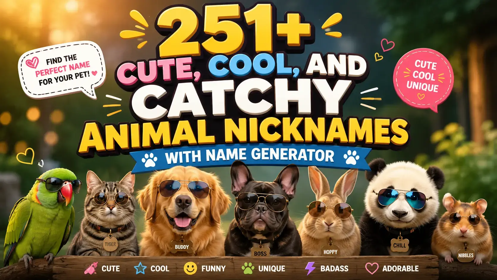 Cool and Catchy Cat Nicknames With Name Generator